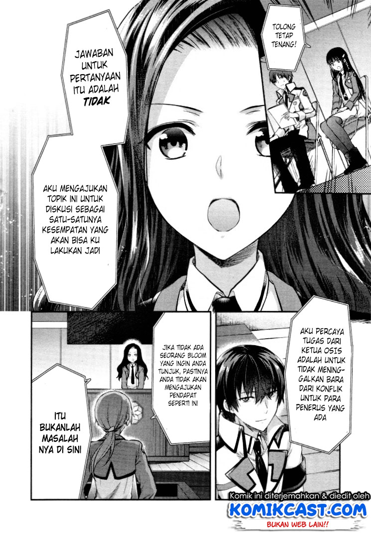 Mahouka Koukou no Rettousei – Kaichou Senkyo-hen Chapter 06 - End